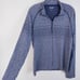 RHONE Celliant Performance Long Sleeve Seamless 1/4 Zip Pullover Shirt size L
