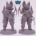 Extra Thick Batgirl Fan Art Poster Figure | 3D Resin Print | Garage Kit