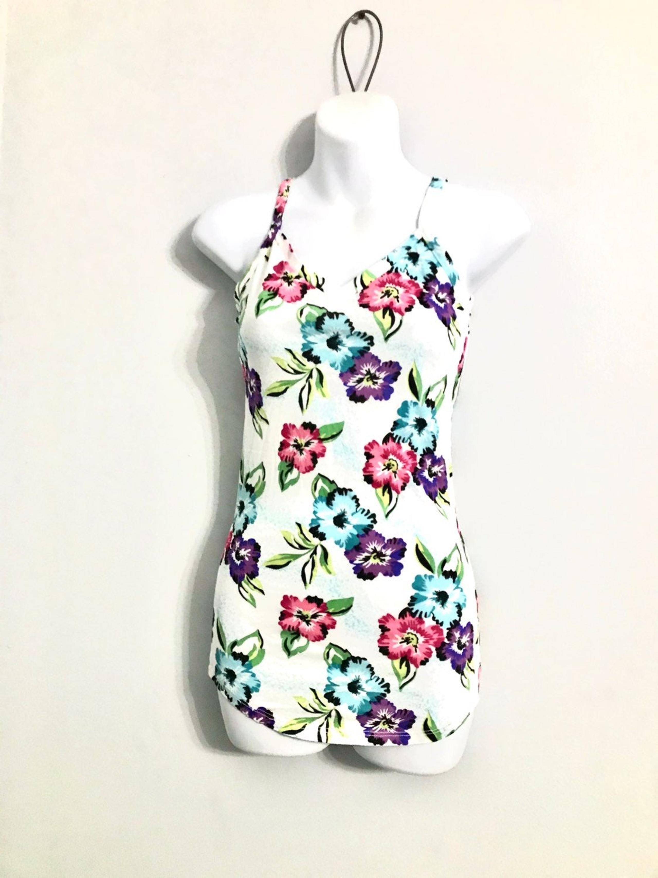Floral tank top