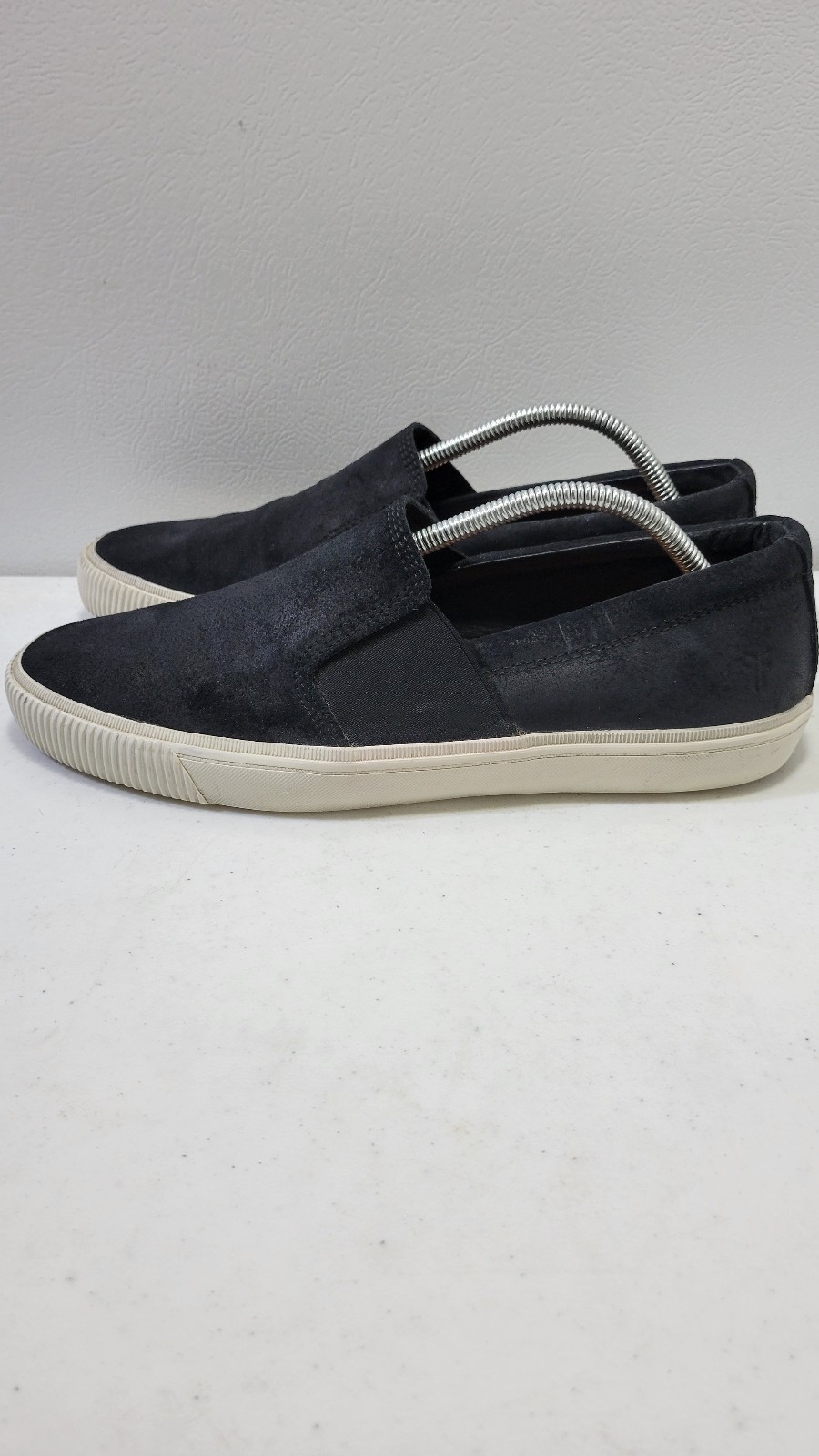 Frye Mens Nubuck Sneakers Black Size 10 Casual