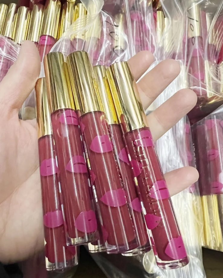 10 X ESTEE LAUDER Pure Color Envy Kissable Lip Shine 420 Rebellious Rose 0.09ml