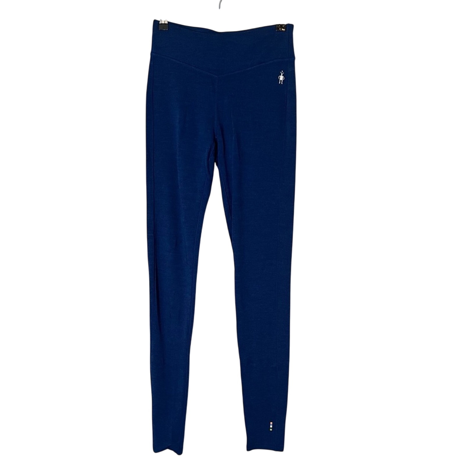 Smartwool Merino Wool Classic Pull On Thermal Base Layer Bottom Dark Blue XS