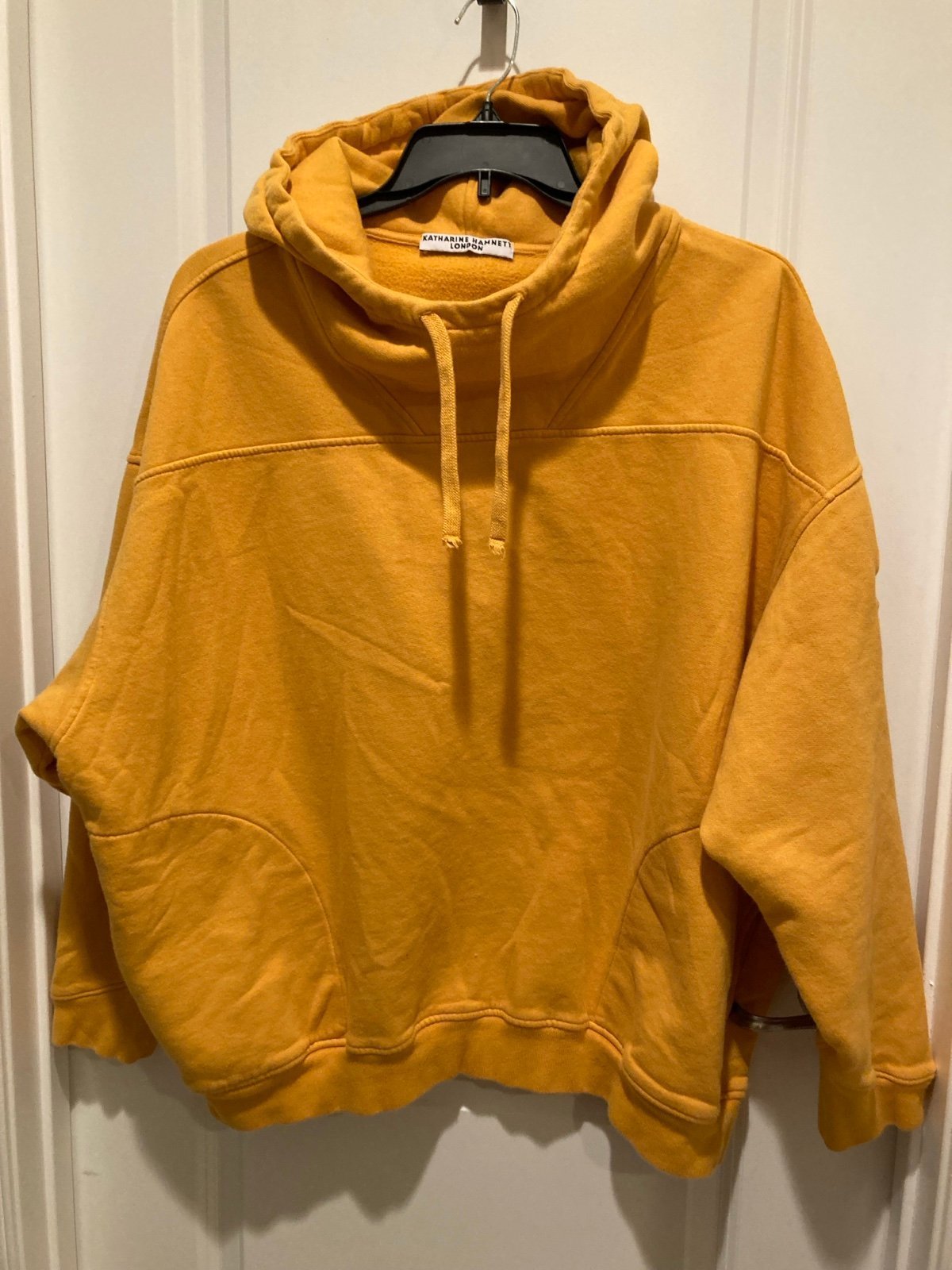 Katharine Hamnett London Gold/Yellow Hoodie (Size L)
