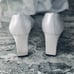 SW Pearl White Leather Pumps US 6.5
