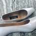 SW Pearl White Leather Pumps US 6.5