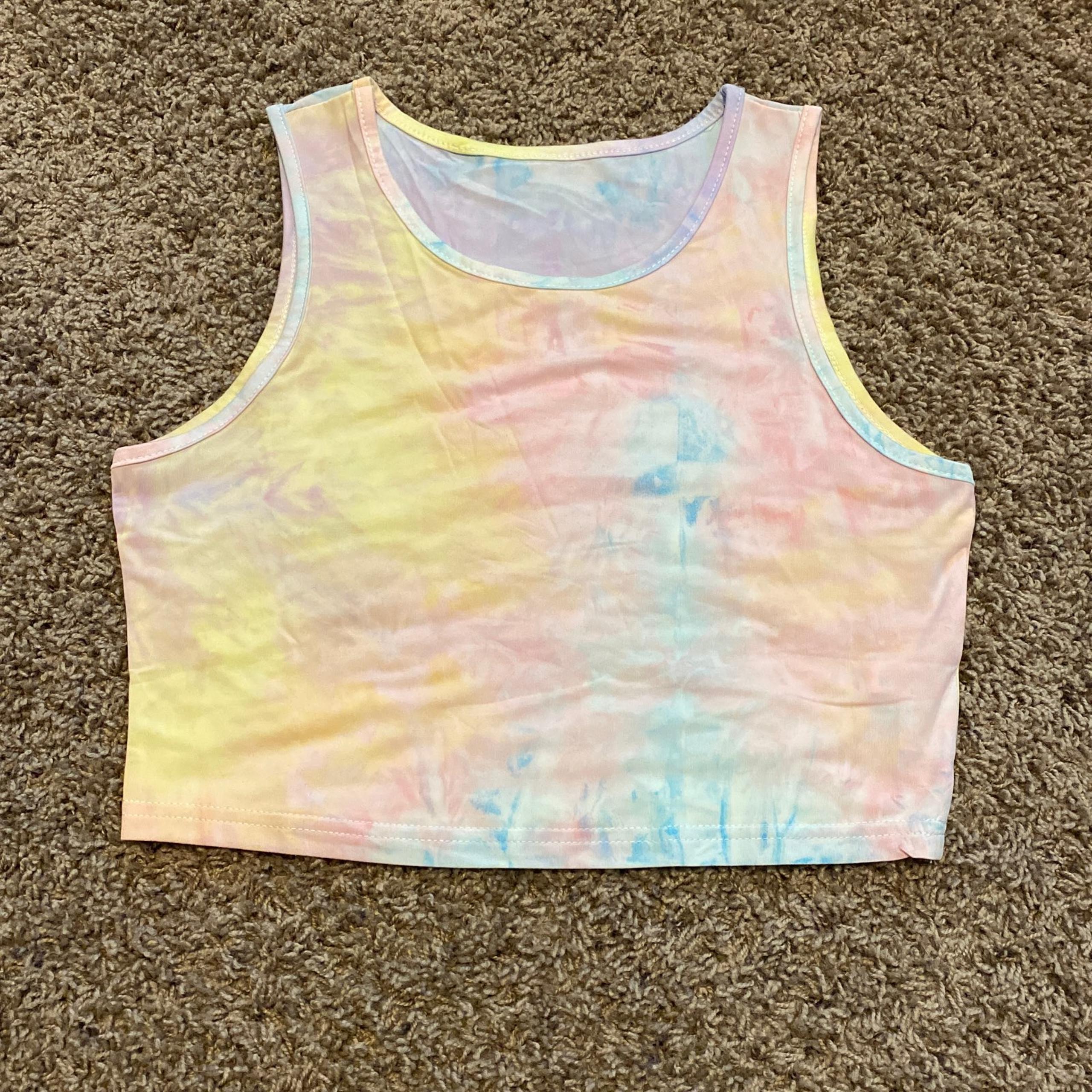 Tie Dye Crop Top NEW size Small