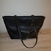 EUC Coach Black Leather On Purpose City Zip Top Tote IMBLK F75628