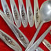 Silver Tulip Silverplate Flatware by International Silver Floral 37 Piece Lot