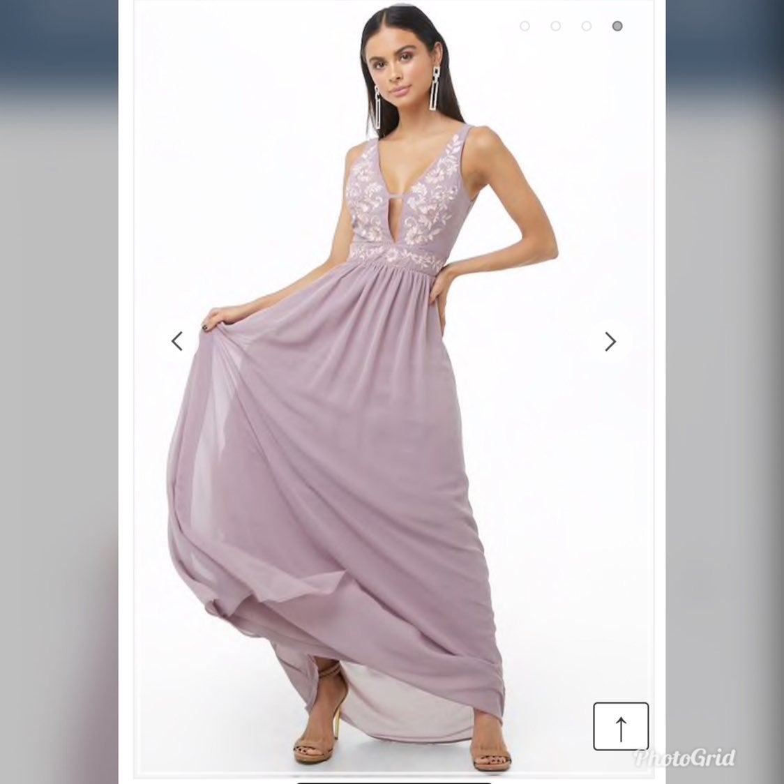 Maxi Dress Embroidered