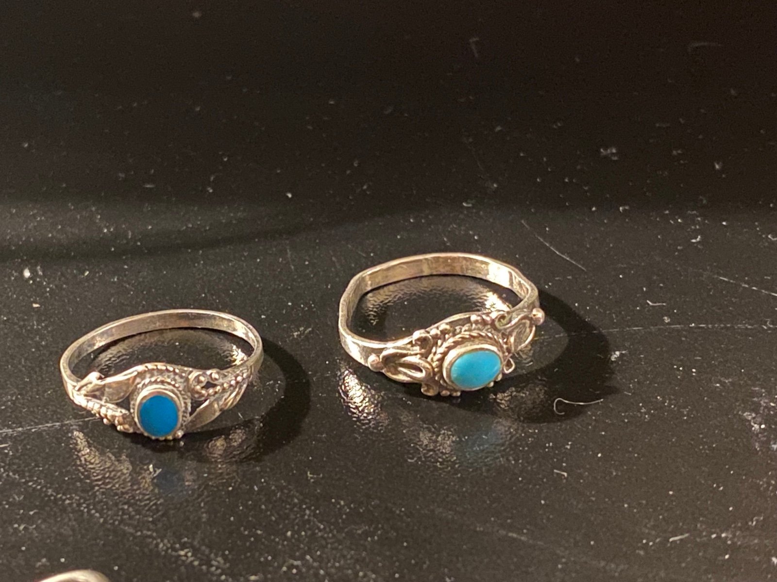 Beautful native sterling rings