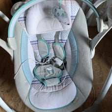 baby swings and bouncers