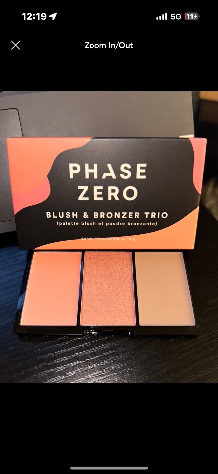 Phase zero blush and bronzer pallet $42 Phase zero blush and bronzer pallet $42