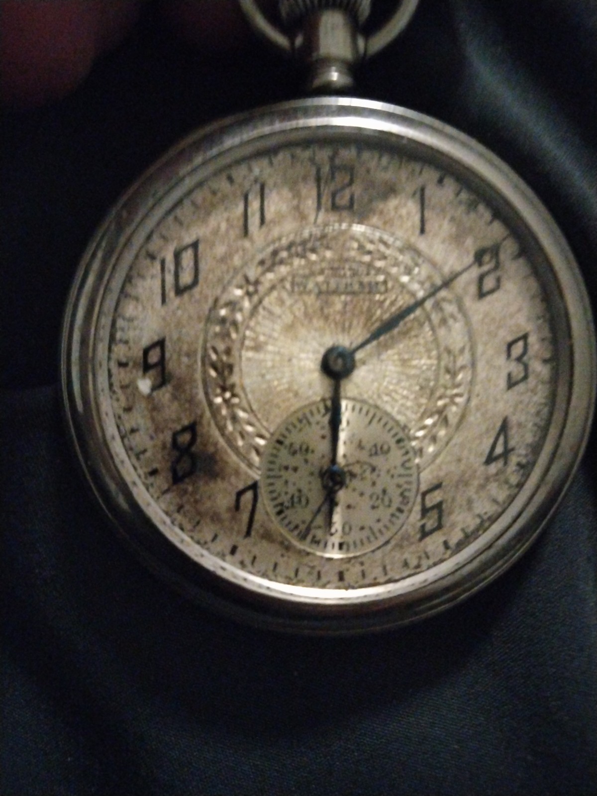 Waltham antique pocket watch