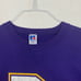 Vintage Russell BC central tigers sweatshirt size xl xxl purple gold 90s