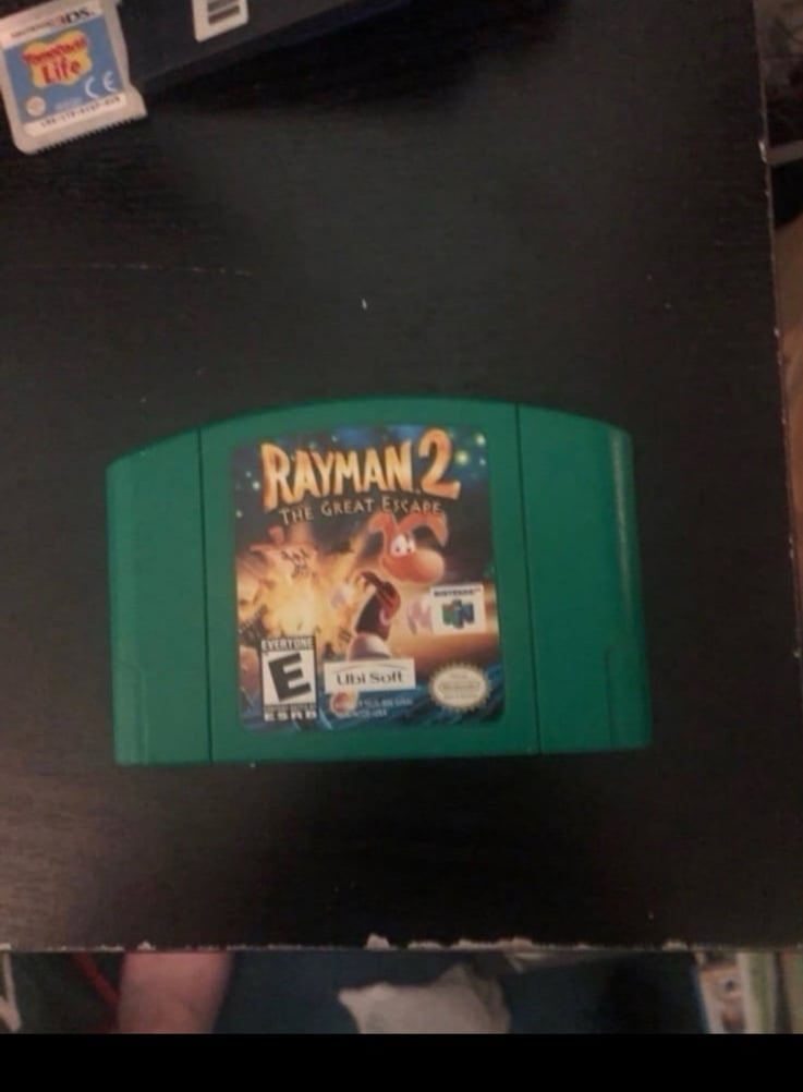 Rayman 2 The Great Escape N64 (AUTHENTIC LIKE NEW)