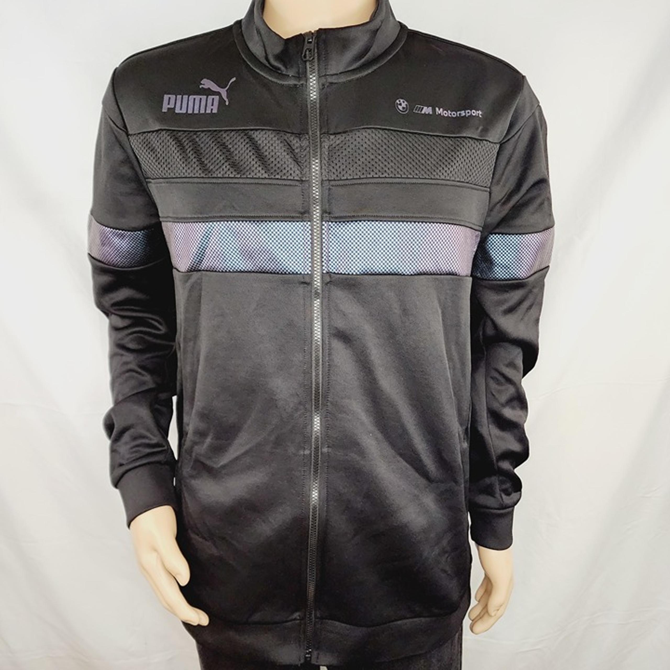 Puma Men's BMW XXL Motorsport Metal Energy Race Jacket Black 536417-01 NWT