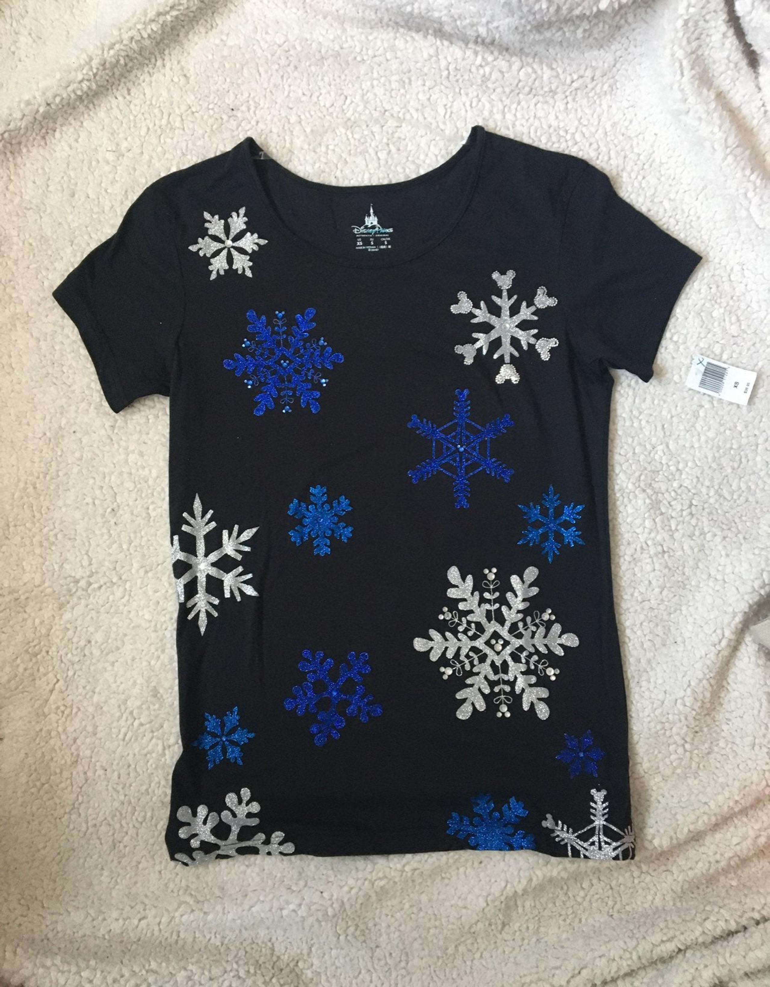 Disney winter t shirt