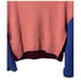 1589. FREE PEOPLE SWEATER SIZE MEDIUM OVERSIZED COLOR BLOCK THICK KNITTED