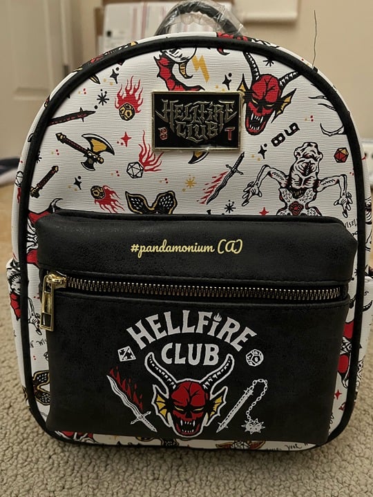 Bioworld Stranger Things Hellfire Mini Backpack