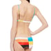 NWT Mara Hoffman Nonpadded Triangle Bikini Top Rainbow Multi