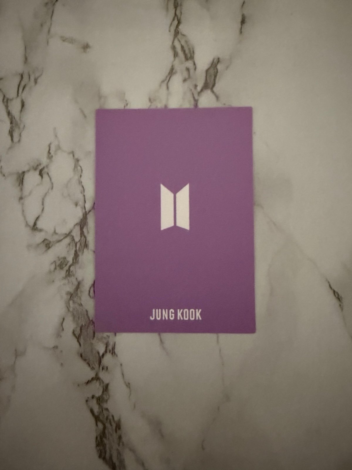 BTS JUNGKOOK Fortune Box T ver Photocard Official