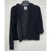 Juicy Couture Y2K Black Liquorice Women's Hooded Zip-Up Size L