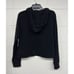 Juicy Couture Y2K Black Liquorice Women's Hooded Zip-Up Size L