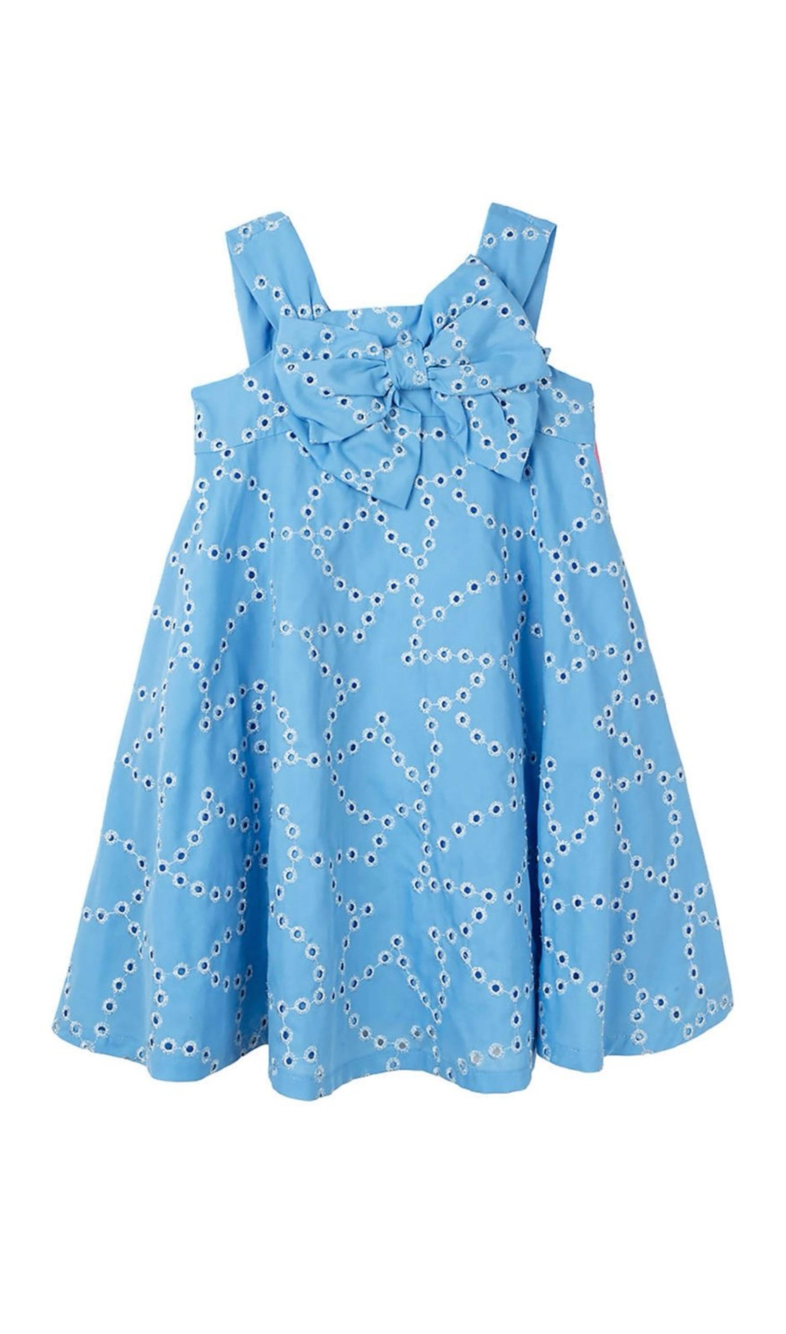 RARE EDITION Kid Girls Eyelet Dress Size 6 NWT