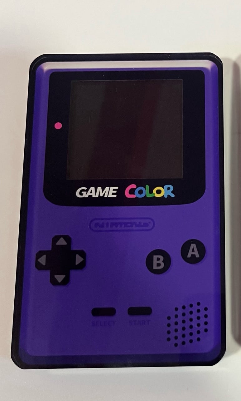 Game Boy Acrylic Display Purple