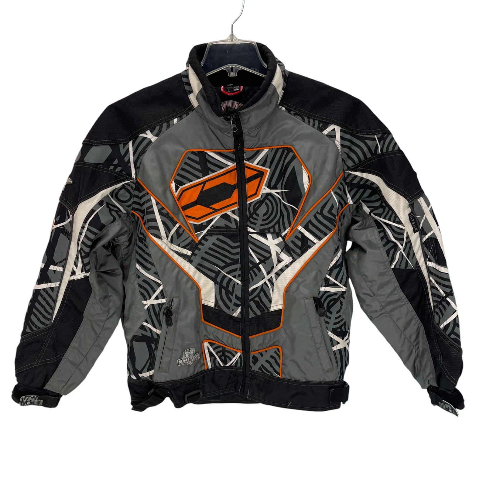 CASTLE X RACEWEAR SNOWMOBILE JACKET and LINER Youth Size LARGE