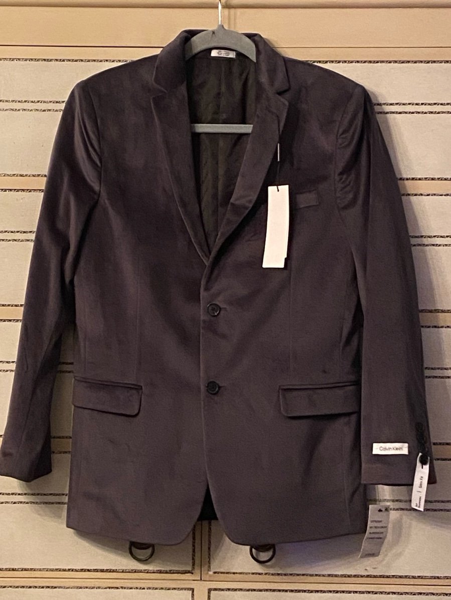 Gorgeous New Boys Calvin Klein Ebony Blazer