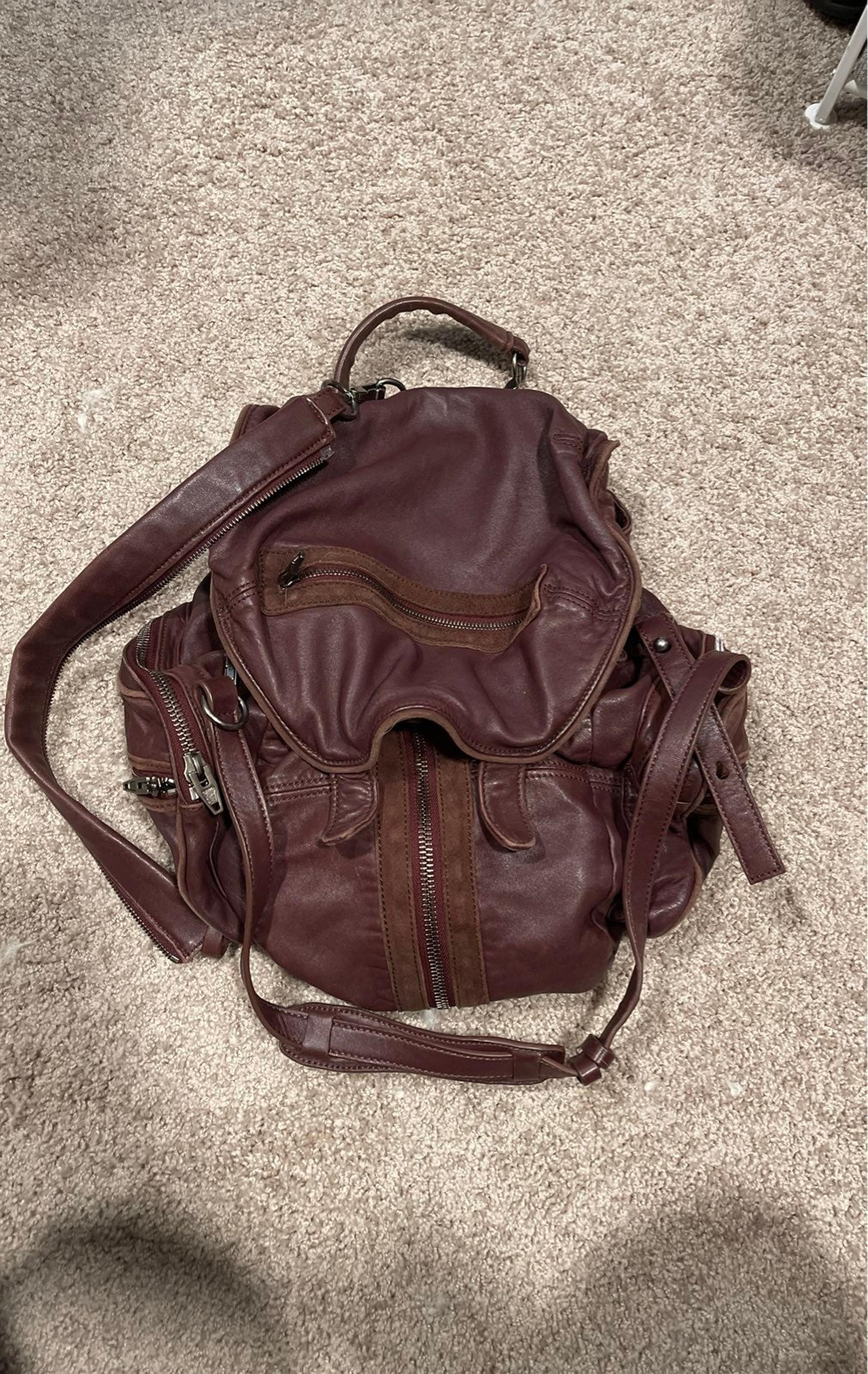 Alexander Wang leather backpacks