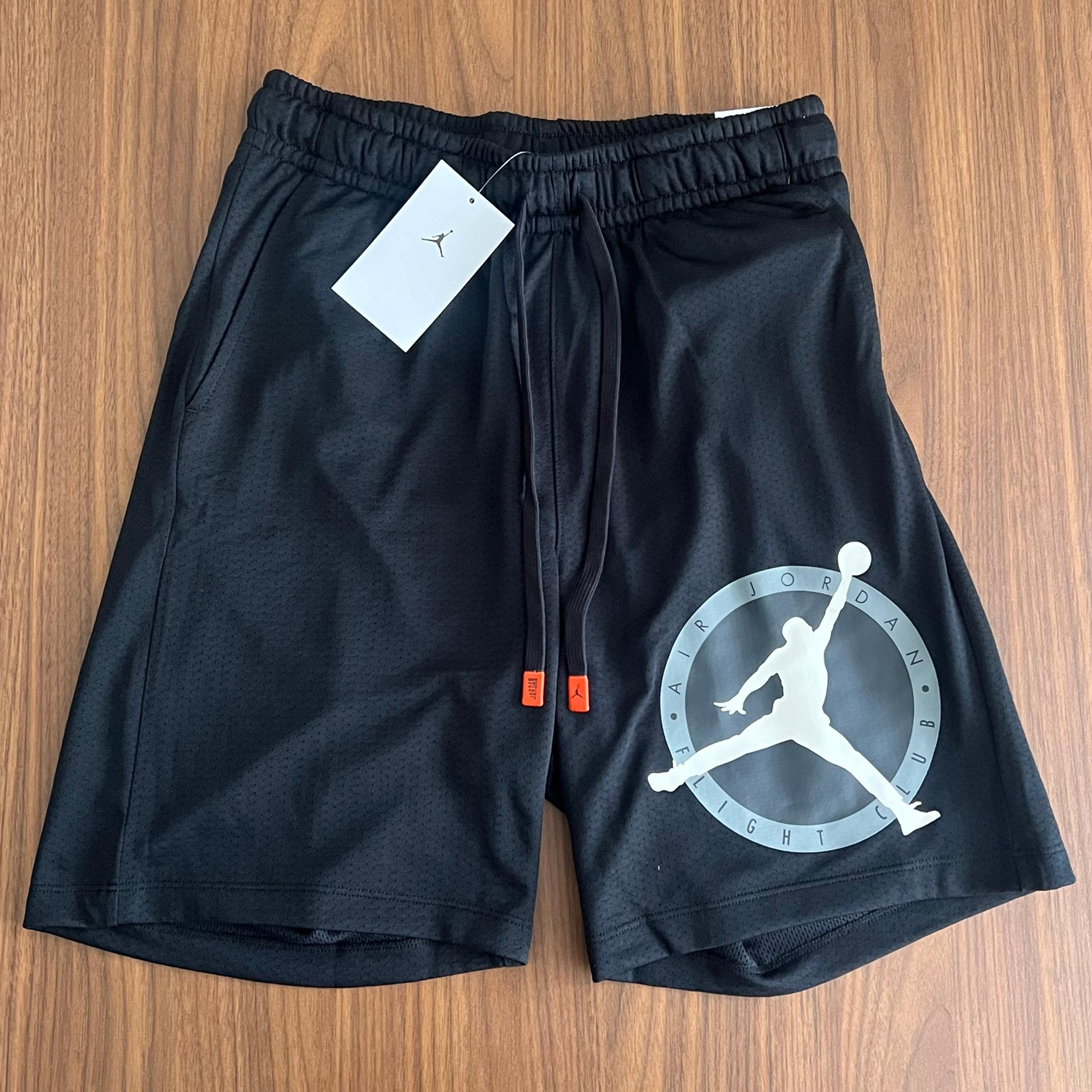 Nike Air Jordan Flight MVP Mesh Basketball Training Shorts Mens S DV7602-010 NWT
