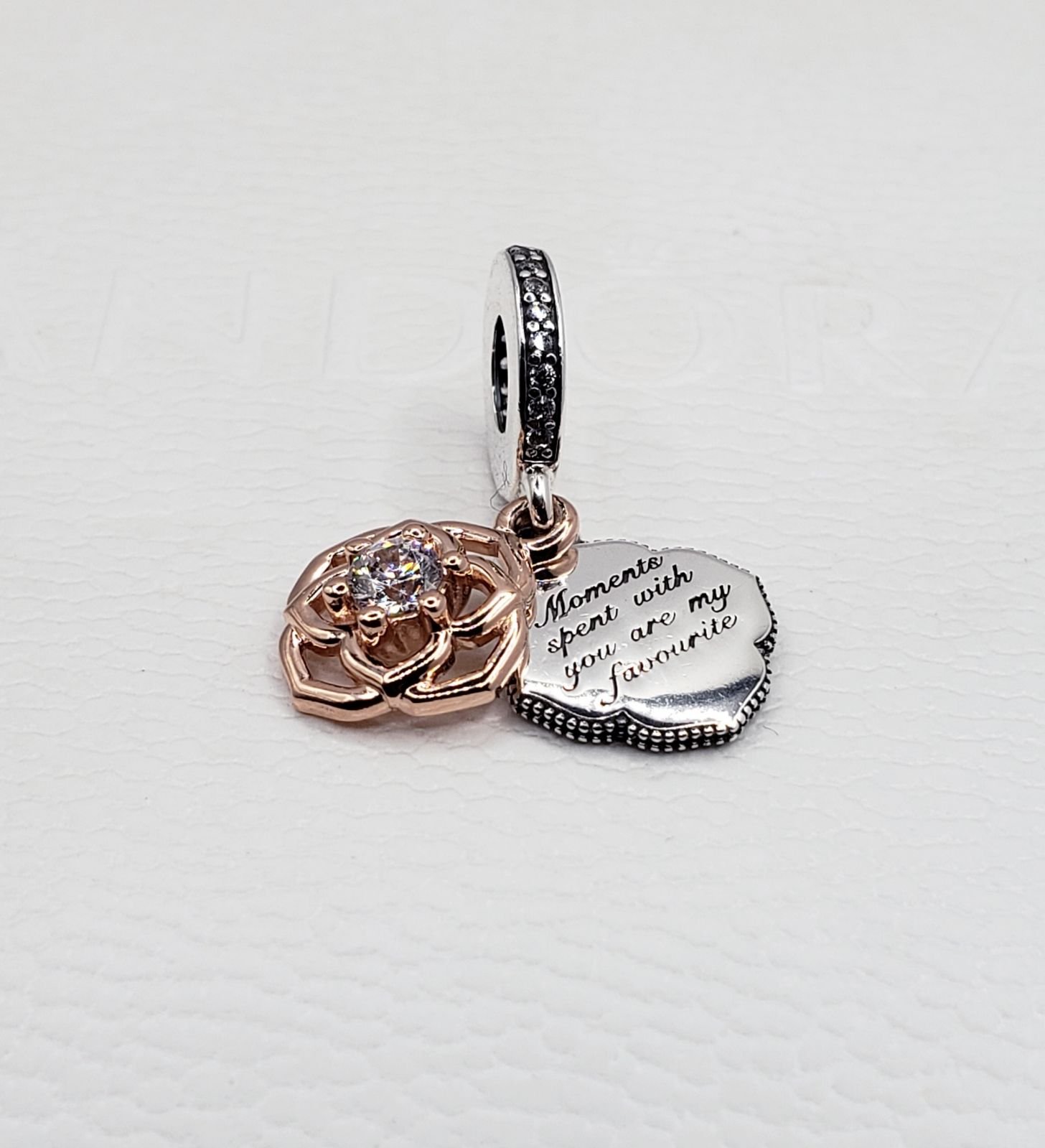 Authentic Pandora Rose Charm