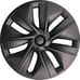 New! Tesla Model Y Hubcaps Replacement, 19 Inch Gemini Wheel Cover Hynrancles