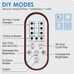 Aquarium Light, 14W 24/7 Natural Mode - Sunrise/Daylight/Moonlight Mode