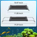 Aquarium Light, 14W 24/7 Natural Mode - Sunrise/Daylight/Moonlight Mode