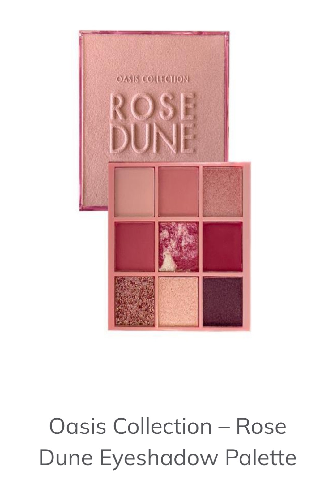 Palette Rose dune eyeshadow farmasi