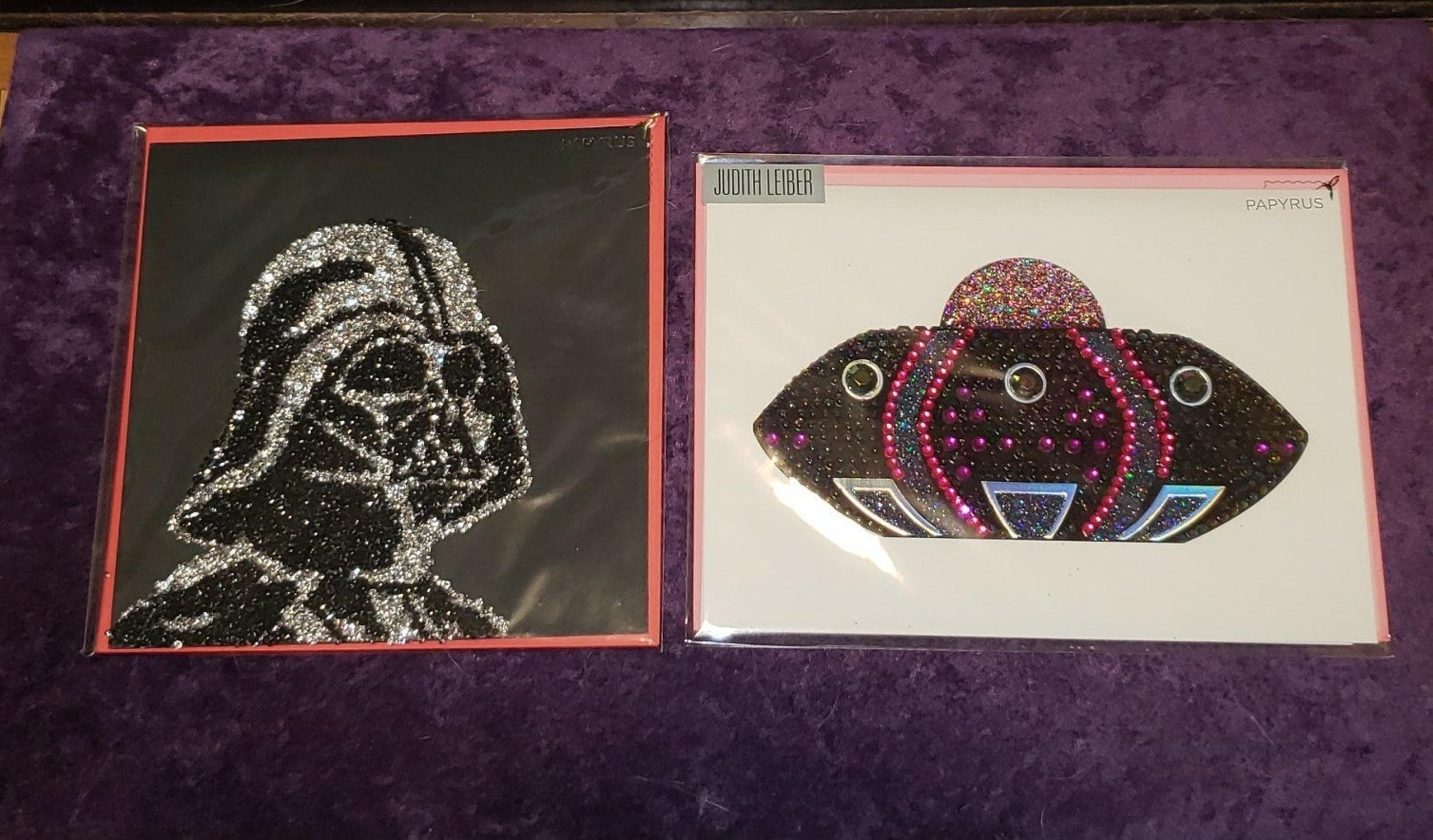 StarWars & Judith Lieber Papyrus Birthday Cards bundle