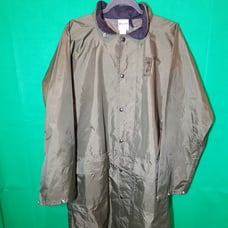 Vintage Pro-Tuff Uniforms Rainwear Jacket Medium, Made in USA, Law Enforcement