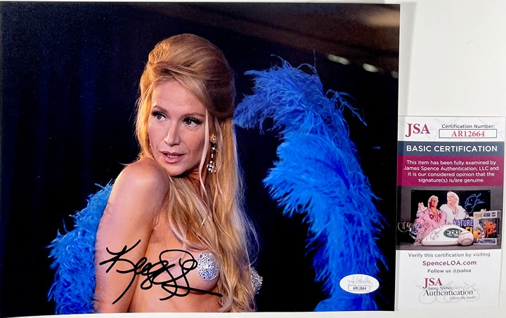 Kelly Lynch Signed Passion Play 8x10 Photo A Autograph Harriet JSA COA