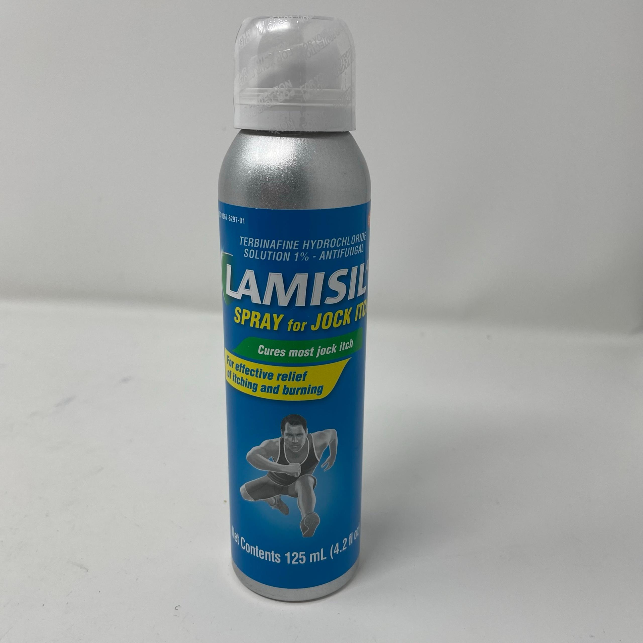 Lamisil Spray for Jock Itch Terbinafine Hydrochloride 4.2 fl oz EXP 5/21