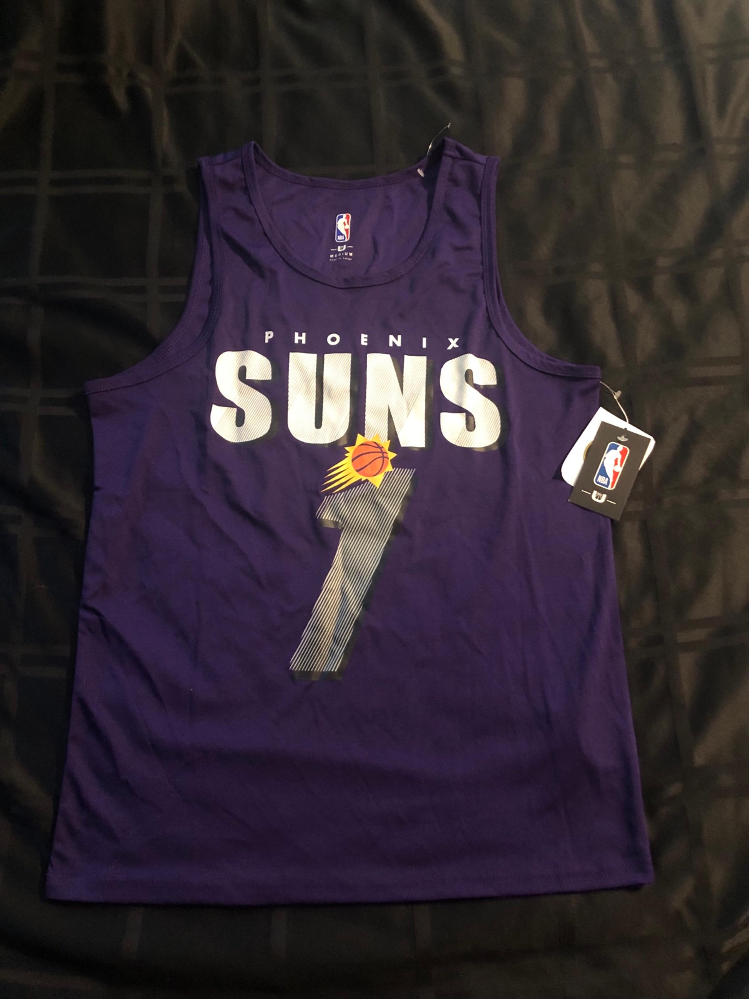 NBA Phoenix Suns Jersey Mens Medium Devin Booker Basketball NEW  Measurements Ch