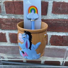 New Disney Eeyore Mug and Spoon Set | Mug Holds 16oz | Winnie The Pooh | Rainbow