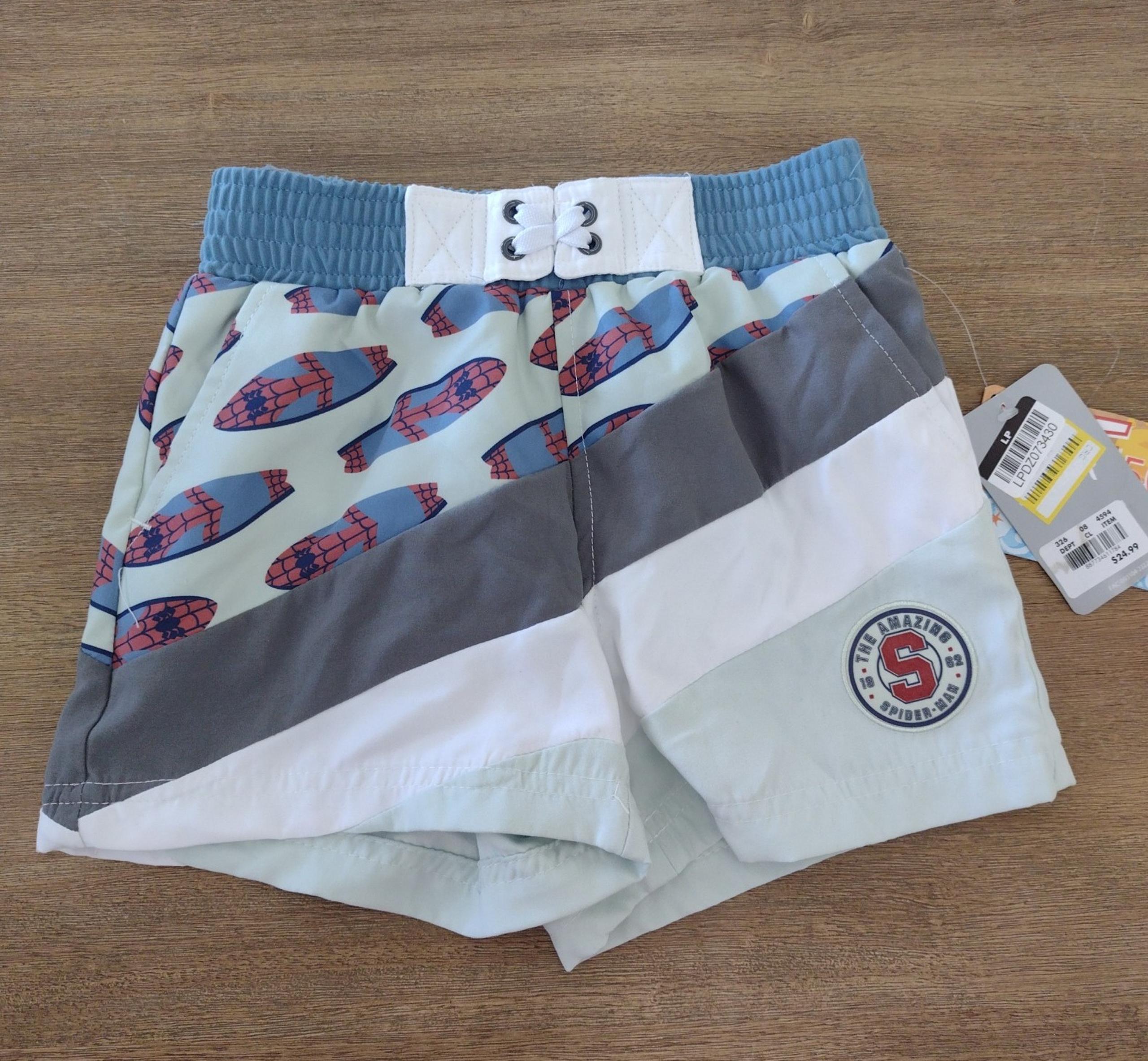 Disney boys swim shorts size 4