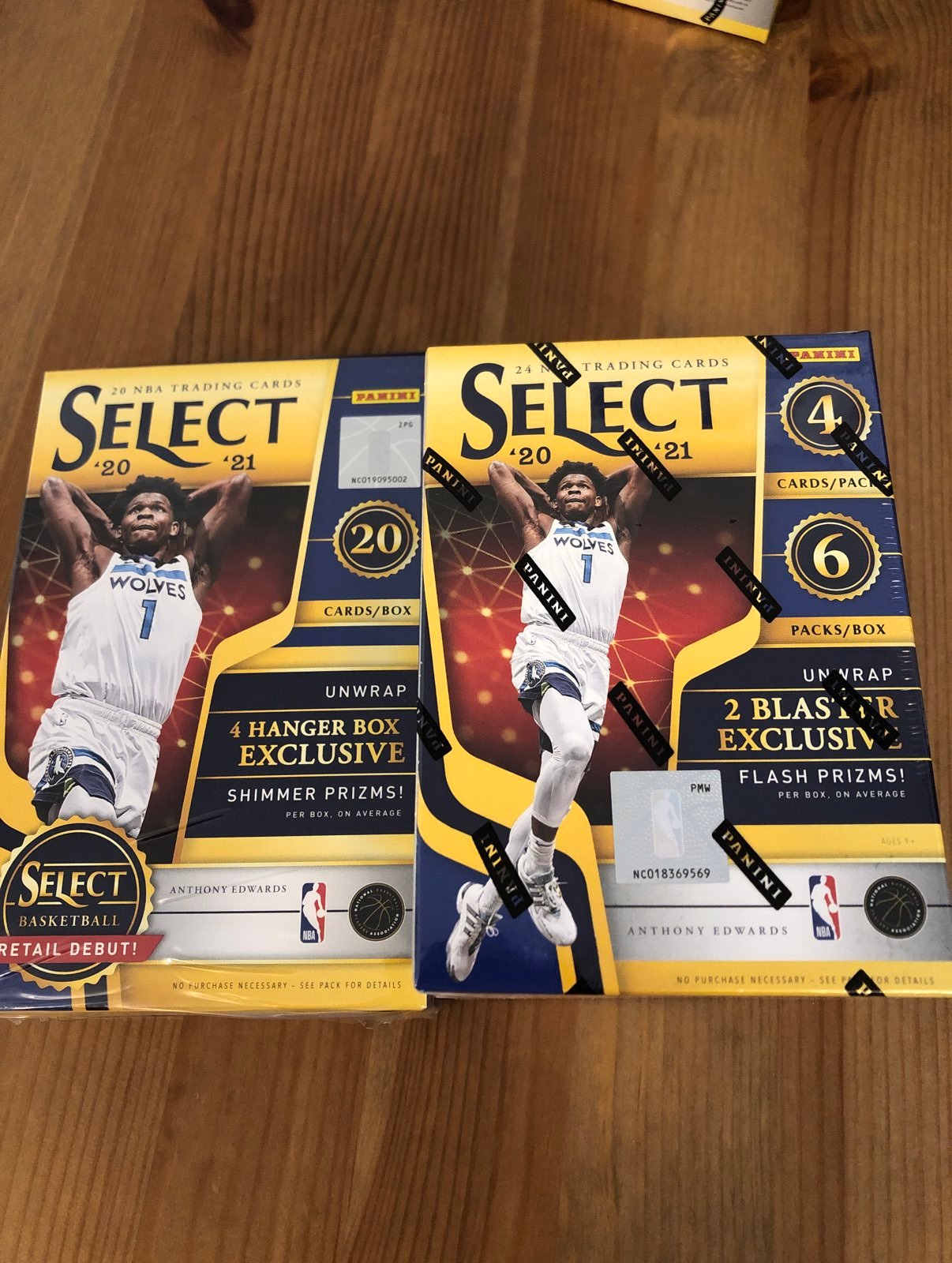 Select Basketball Blaster/Hanger Lot!
