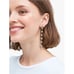 Kate Spade Cat Earrings NWT Black Cat Playing with Crystal Balls
