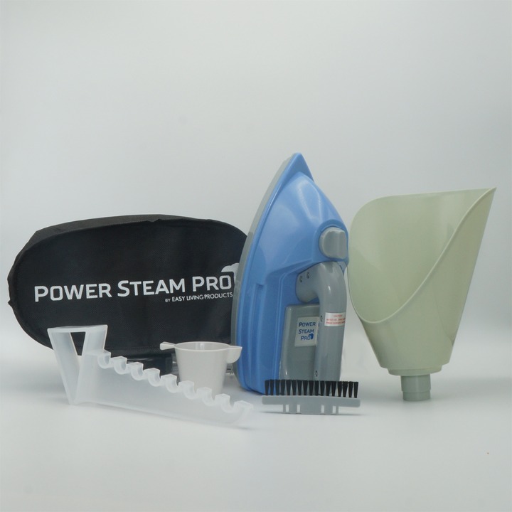 Periwinkle Garment Steamer No More Iron