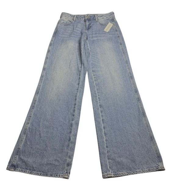 NWT Pacsun Baggy Rise Womens Wide Leg Jeans 26x32 Grunge
