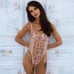 Pink Floral Embroidered Bodysuit